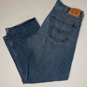 Levis 569 38x30 Mens Blue Jeans Denim Pants